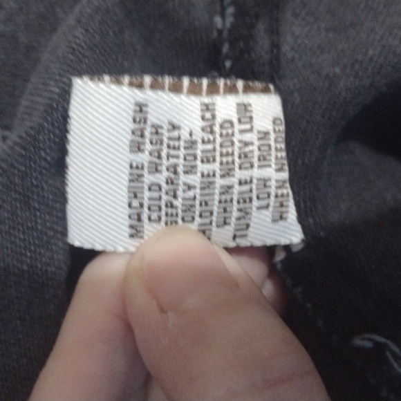 Vintage Havana Grey Denim Jacket With Camo Sleeves size small - Picture 6 of 8